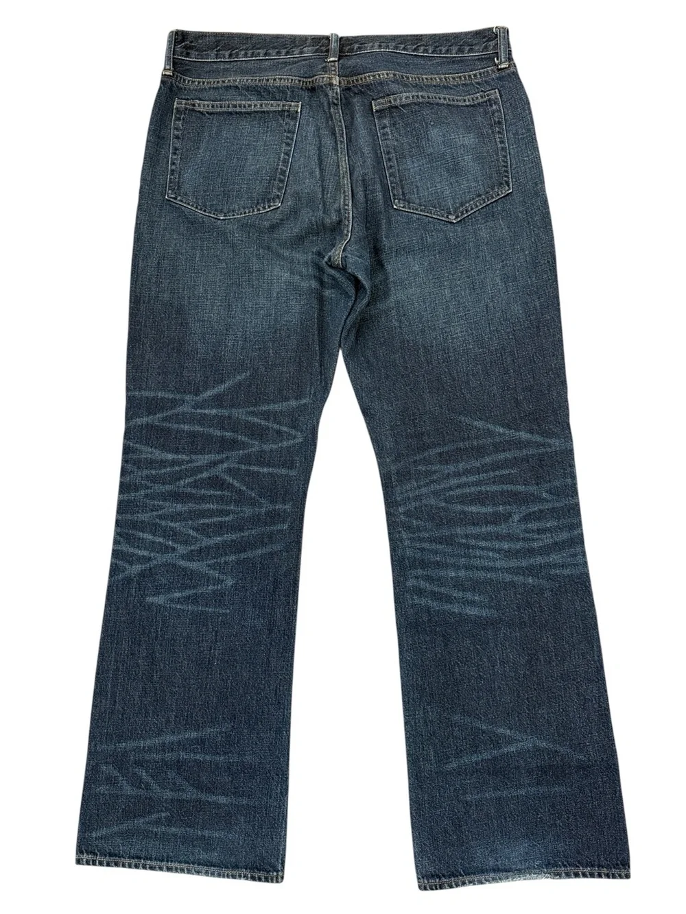 J. Crew Bootcut Jeans Men’s 36x32 Fits 36x31 Dark Wash 100% Cotton Denim